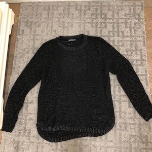 Black sparkly sweater